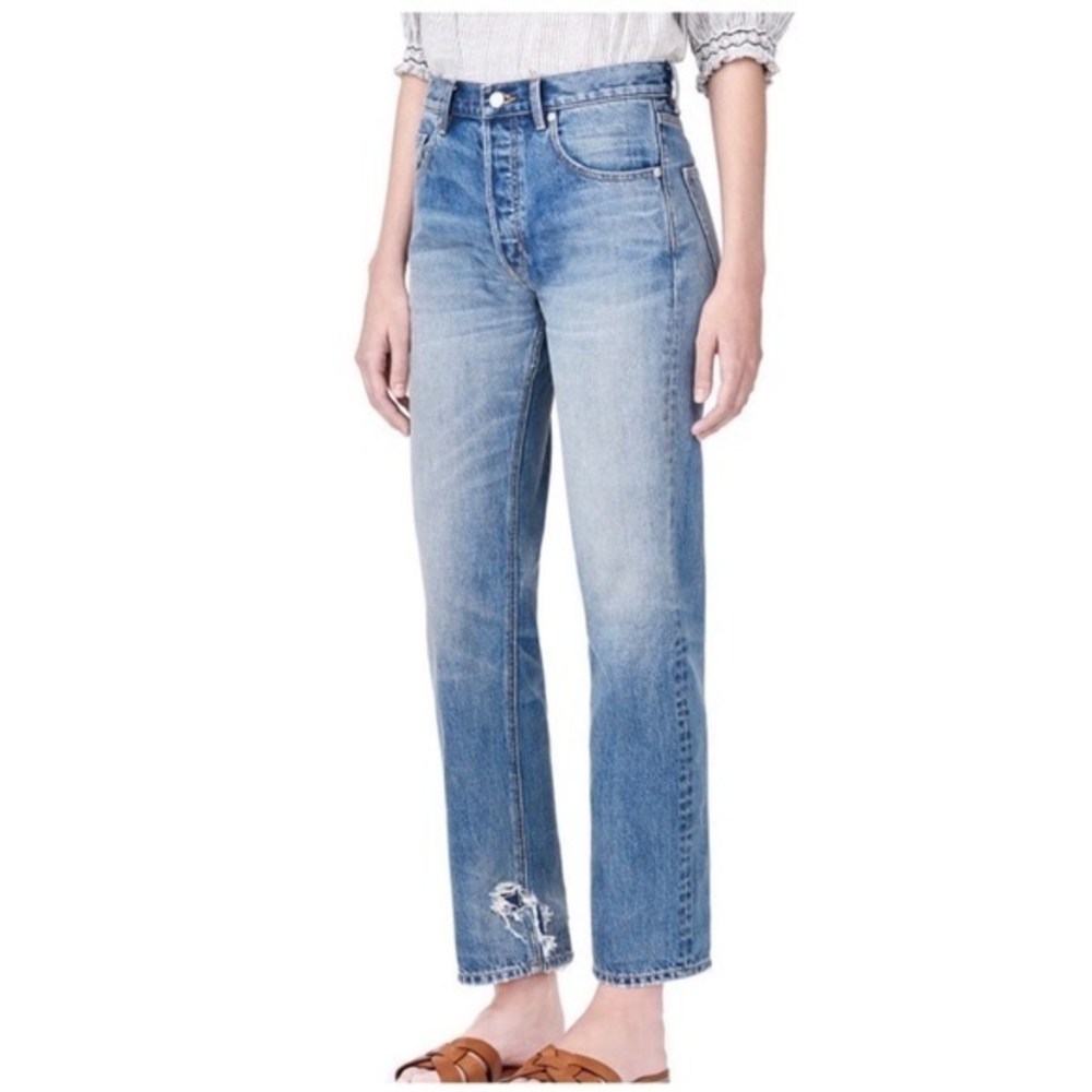 Rebecca Taylor | La Vie Sylvie High Rise Straight‎ Leg Jeans